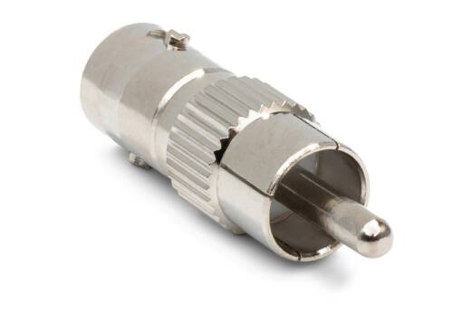 Hosa - 75 Ohm Video Adaptor, BNC Female to RCA