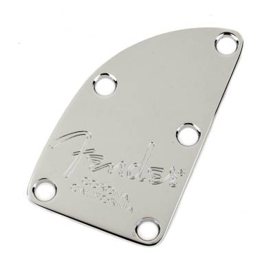 American Deluxe Bass 5-Bolt Neck Plate - Chrome