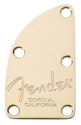 Fender - American Deluxe Bass 5-Bolt Neck Plate - Gold