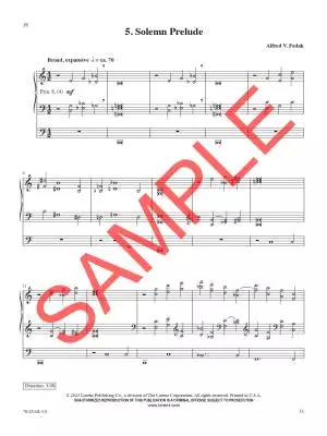 Songs Without Words - Fedak - Organ (3-Staff) - Book