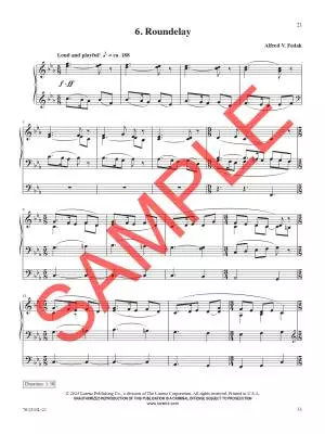 Songs Without Words - Fedak - Organ (3-Staff) - Book