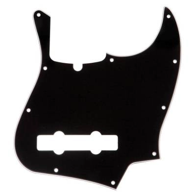 Fender - 3-Ply 10-Hole Mount 5-String Jazz Bass Pickguard - Black