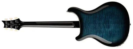 SE Hollowbody II Piezo Electric-Acoustic Hybrid Guitar with Case - Peacock Blue Smokeburst