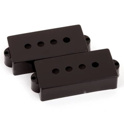 Fender - Vintage Precision Bass Pickup Covers - Black (2)