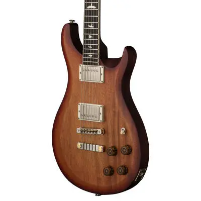 S2 McCarty 594 Thinline Satin Electric Guitar with Gigbag - Dark Cherry Sunburst