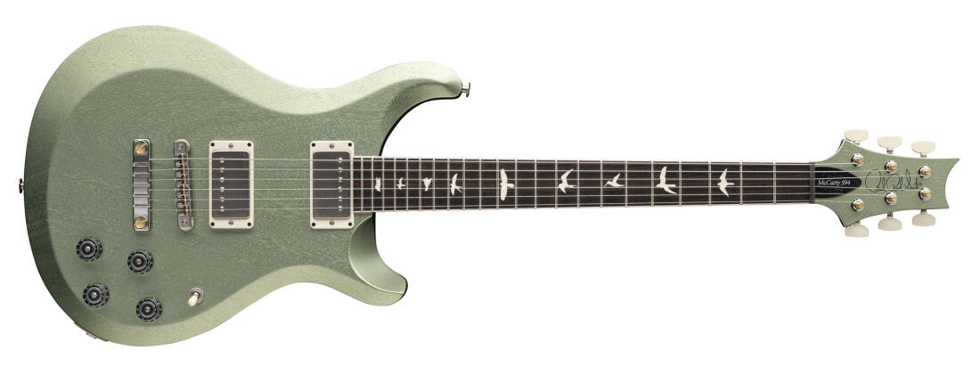 S2 McCarty 594 Thinline Satin Electric Guitar with Gigbag - Mavis Mint Metallic