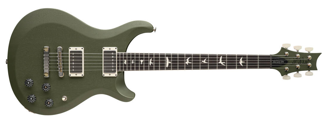 S2 McCarty 594 Thinline Satin Electric Guitar with Gigbag - Matcha Green