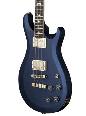S2 McCarty 594 Thinline Satin Electric Guitar with Gigbag - Metallic Midnight