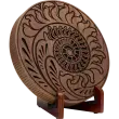 10\'\' Rain Disk, Ocean Sound - Fibonacci-Inspired Carving