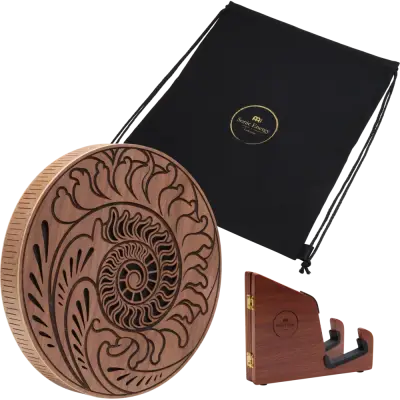 10\'\' Rain Disk, Ocean Sound - Fibonacci-Inspired Carving