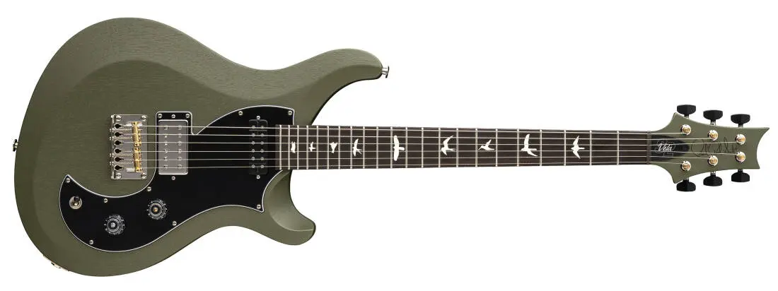 S2 Vela Satin Electric Guitar with Gigbag - Matcha Green