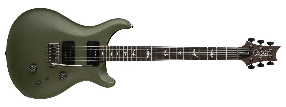 Standard 24 Satin Electric Guitar with Hardshell Case - Matcha Green