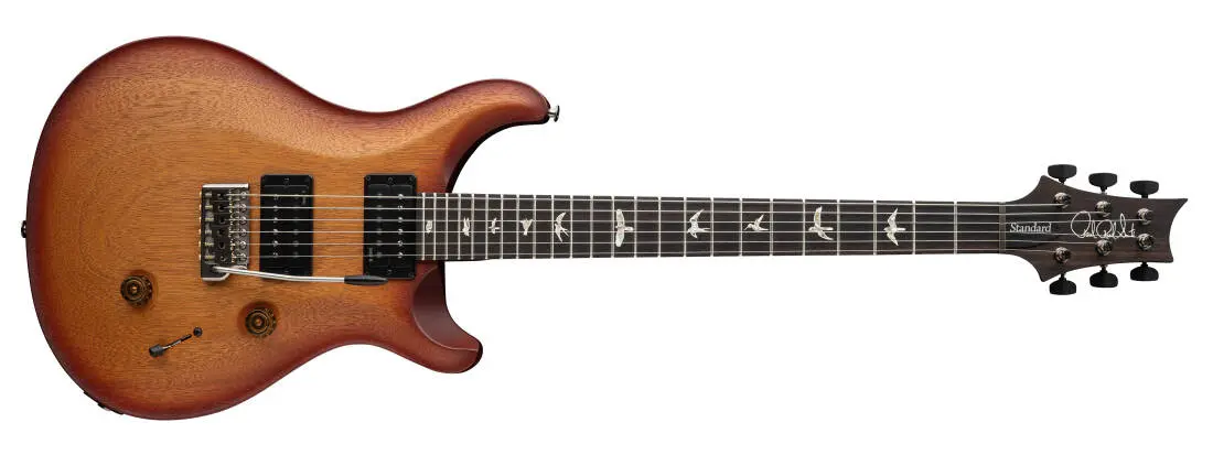 Standard 24 Satin Electric Guitar with Hardshell Case - Dark Cherry Sunburst