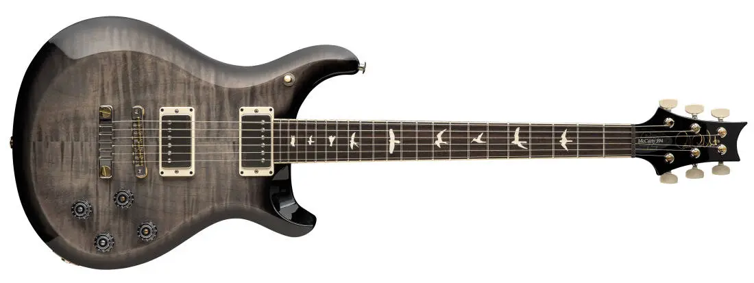 S2 McCarty 594 Electric Guitar with Gigbag - Faded Gray Black Burst