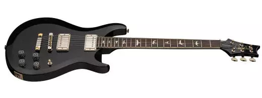 S2 McCarty 594 Thinline Electric Guitar with Gigbag - Black Rainbow Holoflake