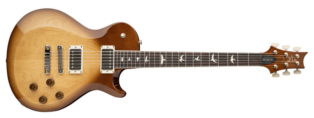 S2 McCarty 594 Singlecut Electric Guitar with Gigbag - Vintage Natural