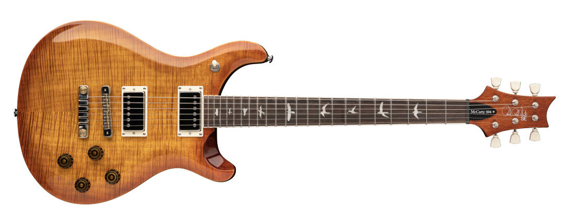 SE McCarty 594 Electric Guitar with Gig Bag - Vintage Sunburst