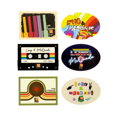 Long & McQuade - Sticker Sheet