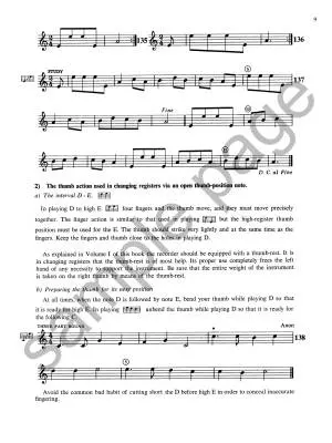 Basic Recorder Technique (Soprano), Book 2 - Orr - Soprano Recorder - Book