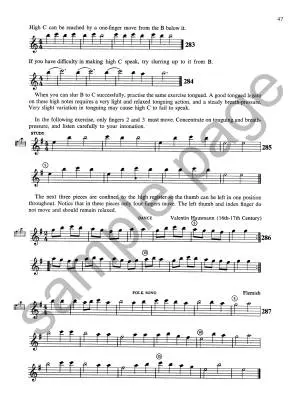 Basic Recorder Technique (Soprano), Book 2 - Orr - Soprano Recorder - Book