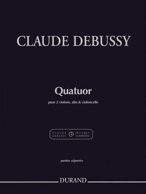 Editions Durand - String Quartet in G minor, Op. 10 - Debussy/Lemaitre - String Quartet