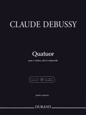 Editions Durand - String Quartet in G minor, Op. 10 - Debussy/Lemaitre - String Quartet