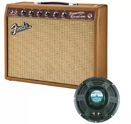 \'65 Princeton Reverb FSR Guitar Amp - Fudge Brownie