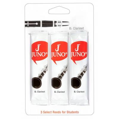 Juno Reeds - Clarinet Reeds - 3 Reeds - 2-1/2 Strength