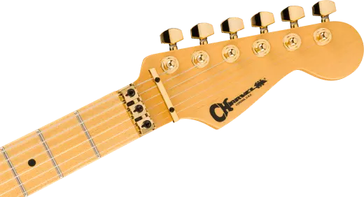 American Neo-Classic San Dimas Style 1 SD1 HH FR, Maple Fingerboard - Gloss Black