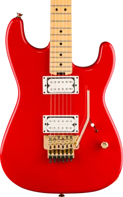 American Neo-Classic San Dimas Style 1 SD1 HH FR, Maple Fingerboard - Racing Red