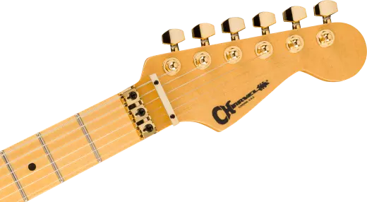 American Neo-Classic San Dimas Style 1 SD1 HH FR, Maple Fingerboard - Racing Red