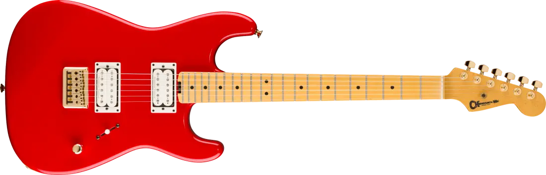 American Neo-Classic San Dimas Style 1 HH HT, Maple Fingerboard - Racing Red