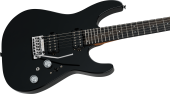 Pro-Mod Plus Dinky DK24 HH 2PT EB, Ebony Fingerboard - Raven Black