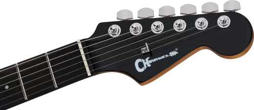 Pro-Mod Plus Dinky DK24 HH 2PT EB, Ebony Fingerboard - Raven Black