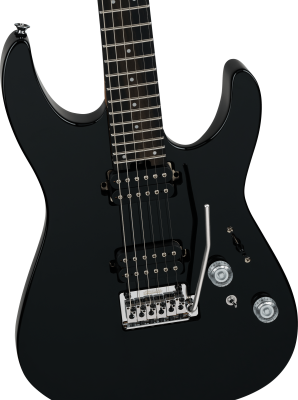 Charvel Guitars Pro-Mod Plus Dinky DK24 HH 2PT EB, Ebony
