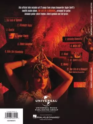 Taylor Swift: The Life of a Showgirl - Chords/Lyrics - Book