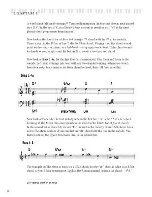 How to Voice Standards at the Piano: The Menu - Levine - Piano - Book