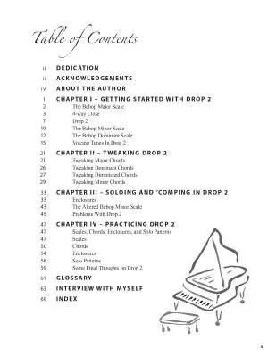 Jazz Piano Masterclass with Mark Levine: Drop 2 - Book