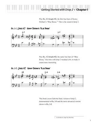 Jazz Piano Masterclass with Mark Levine: Drop 2 - Book