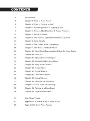 How to Play Blues Piano by Ear - Lowry - Piano - Book/Audio Online