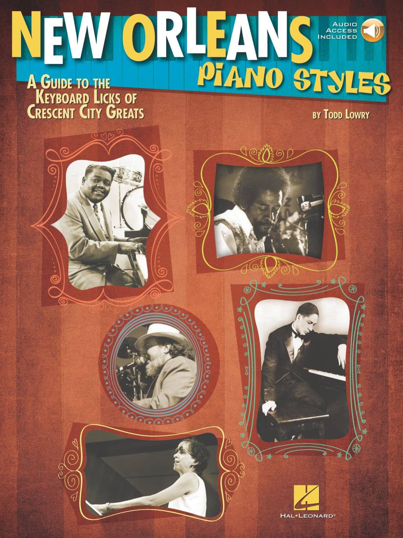 New Orleans Piano Styles - Lowry - Piano - Book/Audio