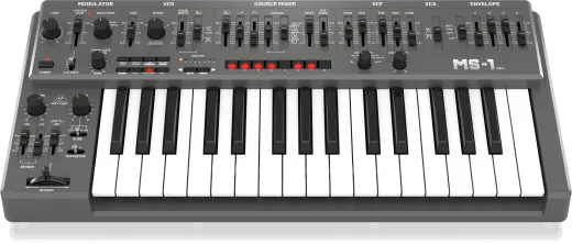 MS-1 MK II Analog Synthesizer with 32 Full-Size Keys - Grey