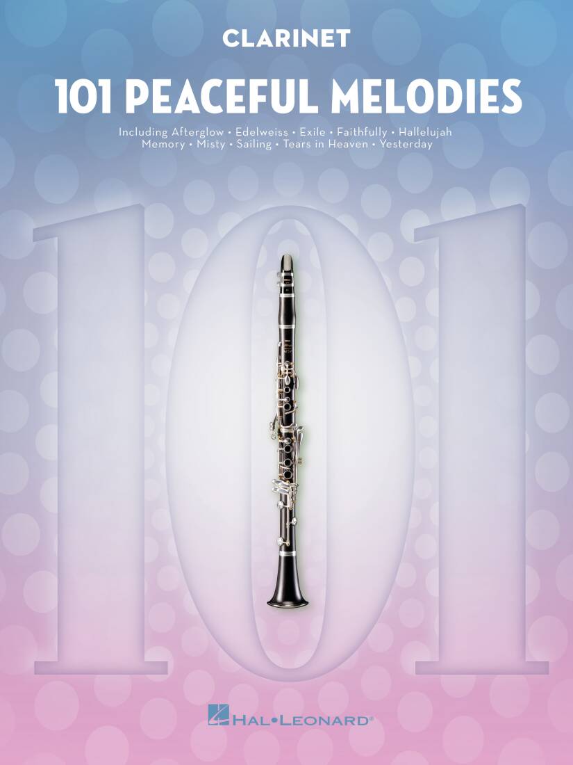 101 Peaceful Melodies - Clarinet - Book