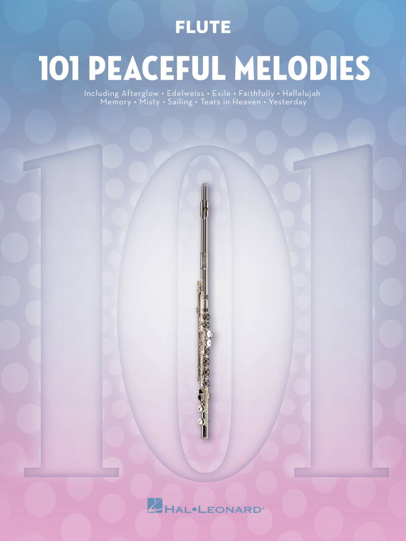 101 Peaceful Melodies - Flute - Book