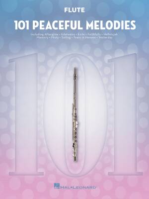 101 Peaceful Melodies - Flute - Book