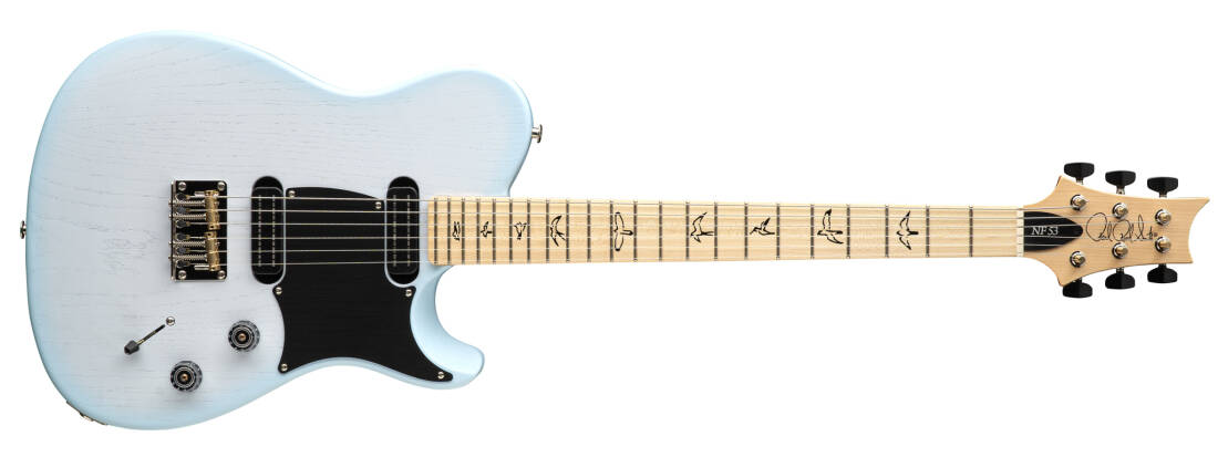 NF 53 Satin Electric Guitar with Gig Bag - Cloud Burst