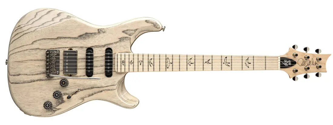 Fiore Electric Guitar with Gigbag - White Doghair