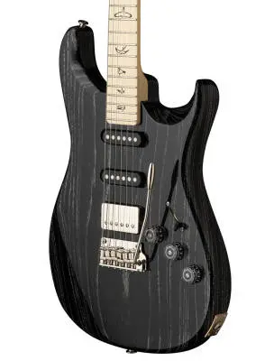 Fiore Electric Guitar with Gigbag - Black Doghair
