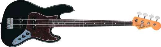 \'60s Jazz Bass, Rosewood Fingerboard, Black, 4-Ply Brown Shell Pickguard
