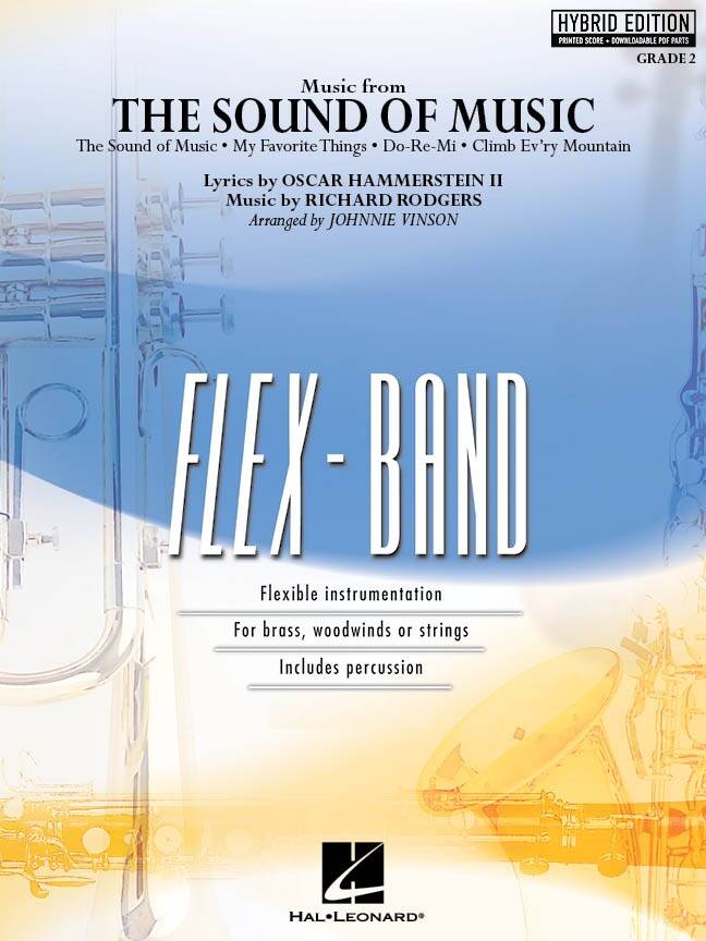 Music from The Sound Of Music - Rodgers/Hammerstein II/Vinson - Concert Band (Flex-Band) - Hybrid Edition - Gr. 2